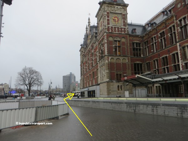 how do i get to the adam lookout in amsterdam by public transport 02