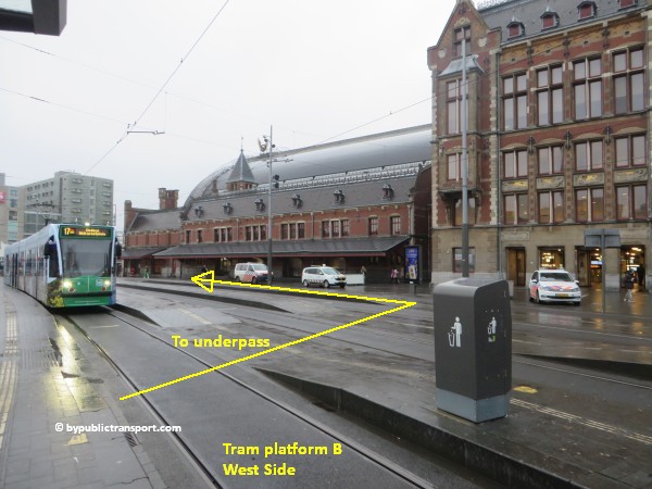 how do i get to the adam lookout in amsterdam by public transport 04